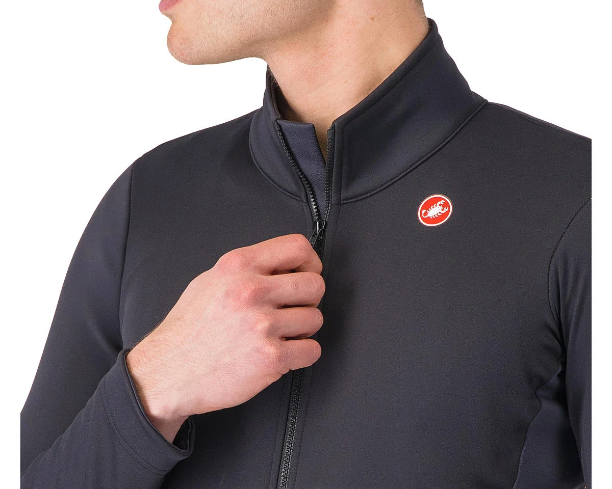 Castelli Entrata 2 Jacket (Light Black/Dark Grey) (M) - view 3